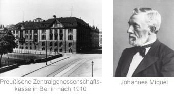 Preußische Zentralgenossenschaftskasse und Johannes Miquel