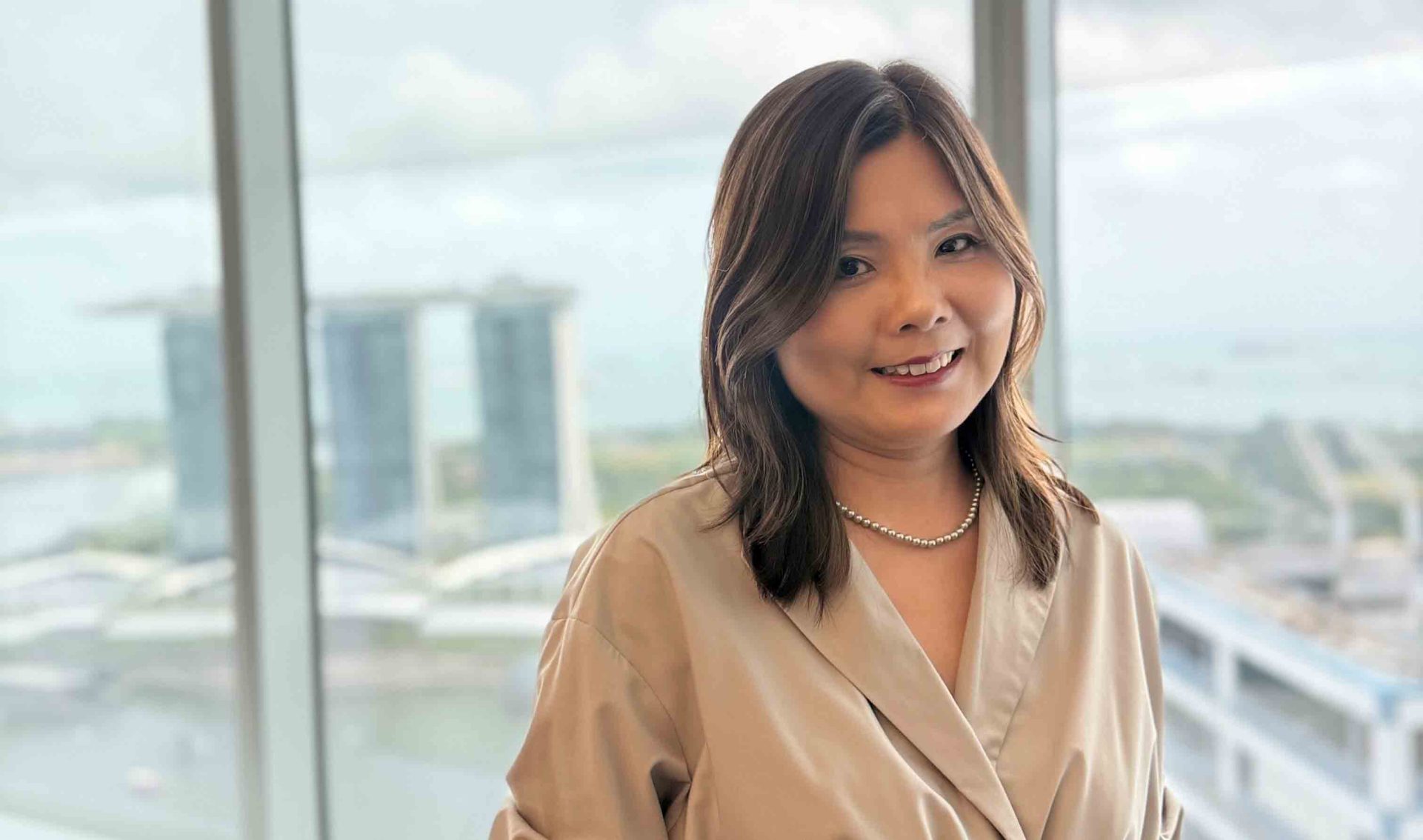 Corine Teo, HR Manager der DZ BANK Singapur